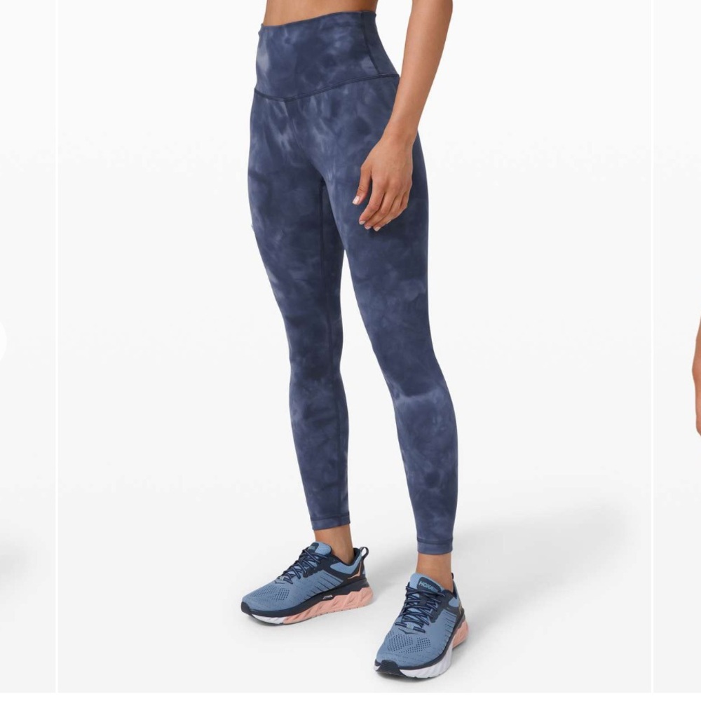 Lululemon Wunder Train High-Rise Tight 25" Size 4 Diamond Dye
